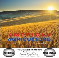 American Agriculture 13 Month Stapled Version- # 2051 American Agriculture 13 Month Stapled Version- # 2051